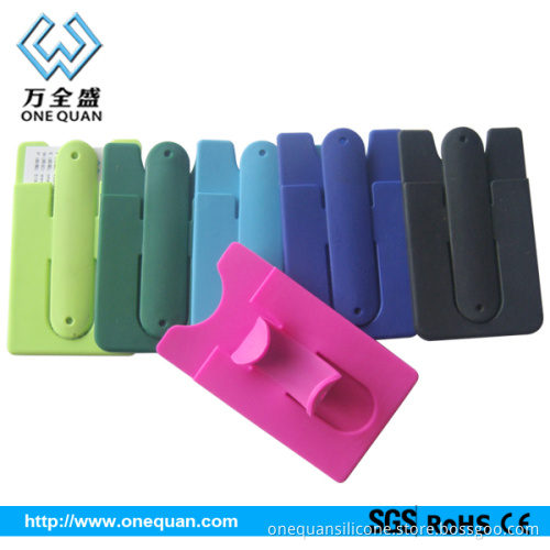 Colorful credit slap phone stander corporate gift phone card sets